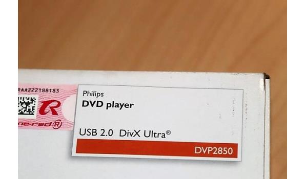 nieuwe dvd-speler PHILIPS, type DVP2850